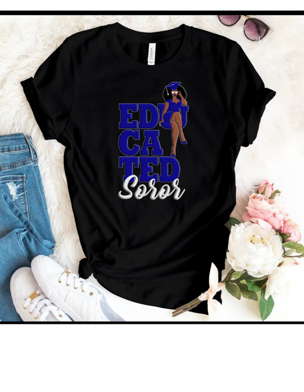 Short Sleeve T-Shirt (Educated Soror)